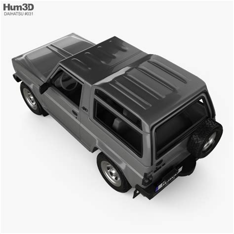 Daihatsu Rocky Wagon 1987 3D Model Vehicles On Hum3D