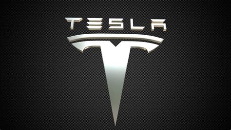 3d Model Tesla Logo Cgtrader