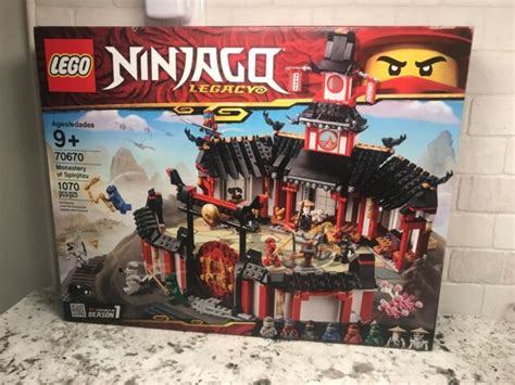 Lego Ninjago 70670 Monastery Of Spinjitzu New And Sealed Ebay
