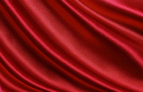 Red Silk Or Satin Luxury Fabric Texture Can Use As Abstract Background