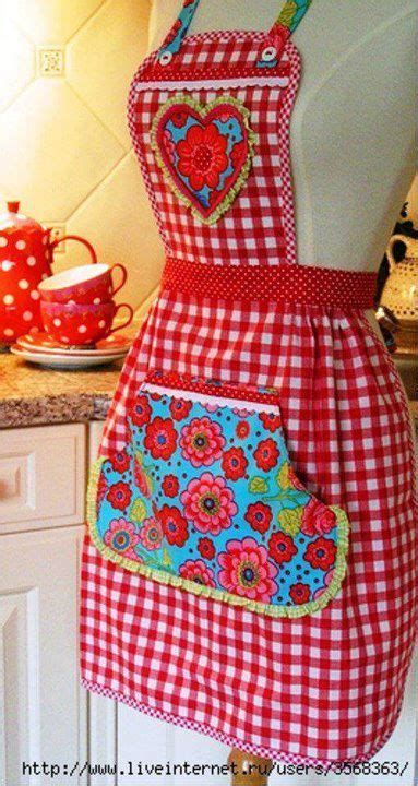 Patrones para hacer delantales de cocina paso a paso. My apron for Sarah | Delantales, Coser delantales y ...
