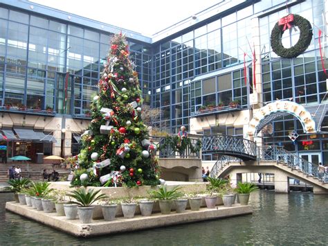 San Antonio's River Center Mall is all decked out for the holidays