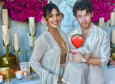 Nick Jonas And Priyanka Chopra Celebrate Diwali With Their Month Old