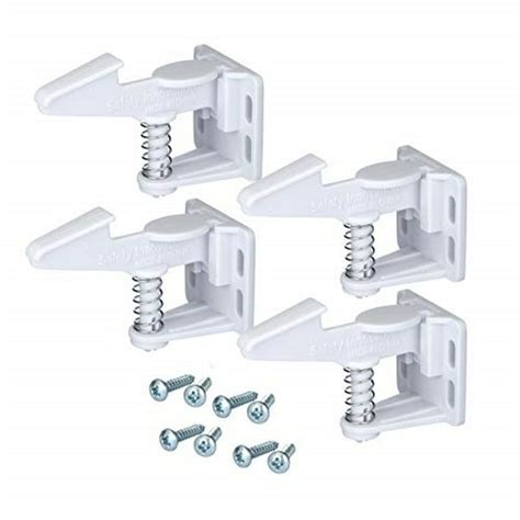 Spring Loaded Cabinet And Drawer Latch Pack Of 4