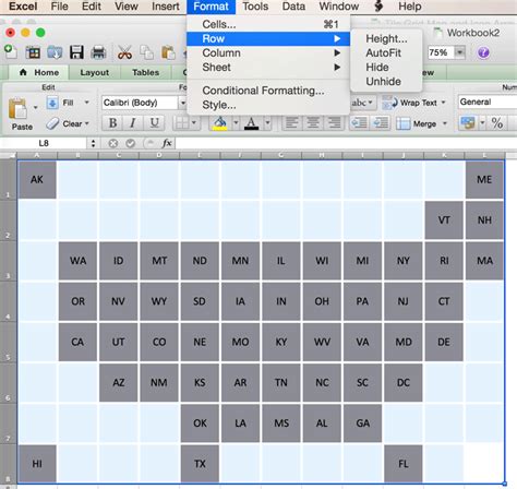 How To Make A Tile Grid Map Using Excel ~ Gis Lounge