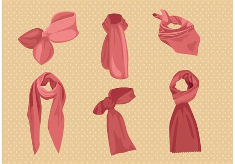 Free Neck Scarves Vector Art 21 Free Downloads Vector Art Design