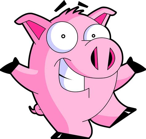 Smiling Pig Clipart Best