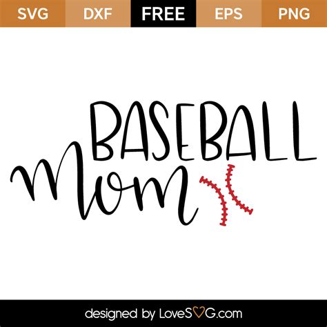 Baseball Mom | Lovesvg.com