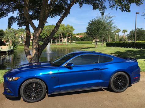 Mustang Lightning Blue