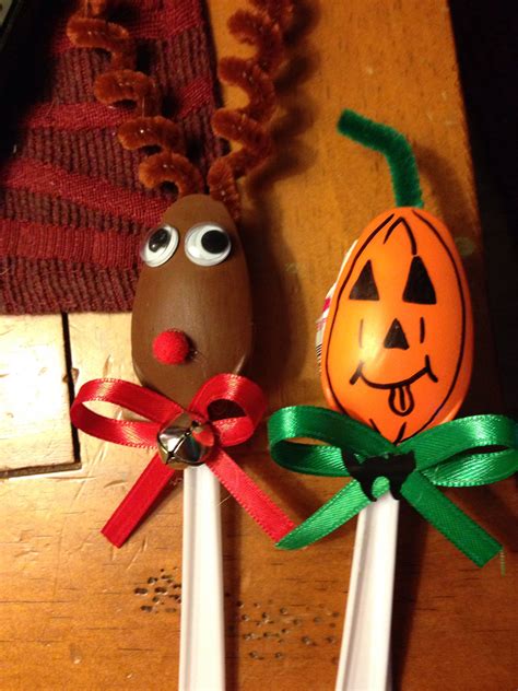 Pin By Corie Hollingsworth On Trickin And Treatin Spoon Crafts Plastic