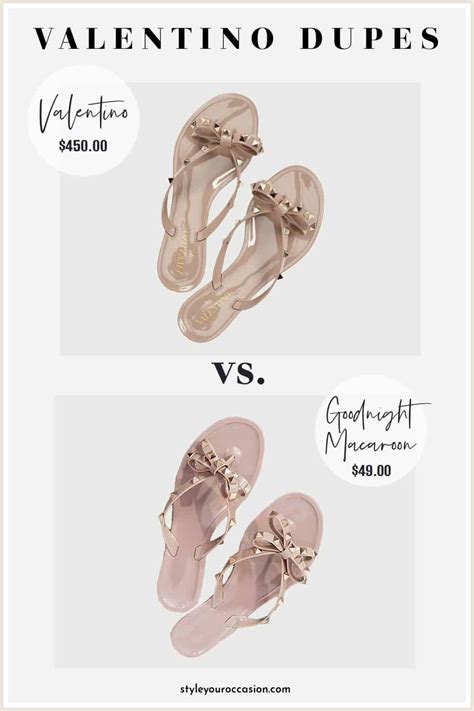 11 Really Good Valentino Dupes Heels Rockstud And More