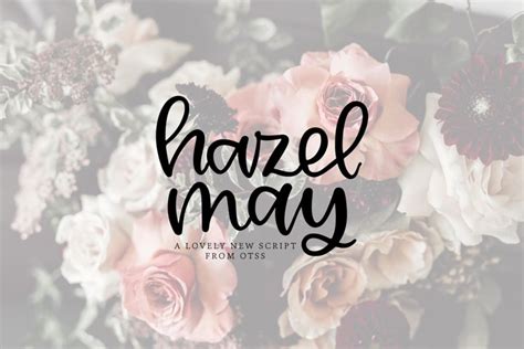 Hazel May 819261 Handwritten Font Bundles
