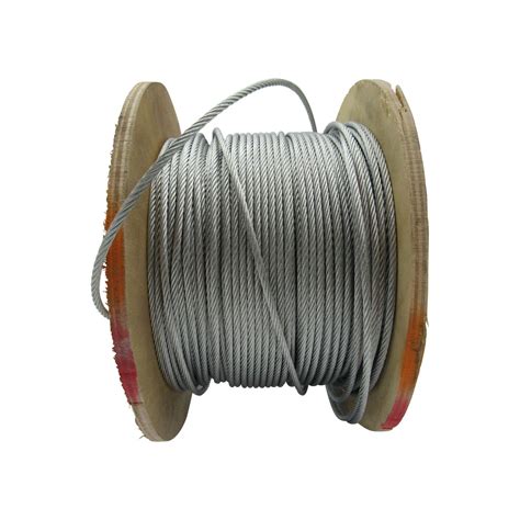 Galvanised Wire Rope 100m 9mm 7x19 Securefix Direct