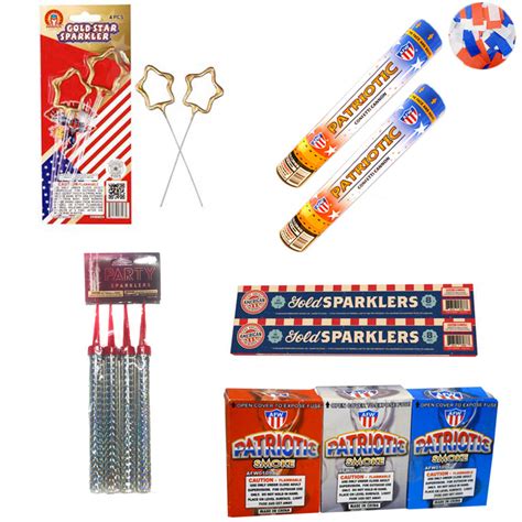 July 4th Party Package With Sparklers And More