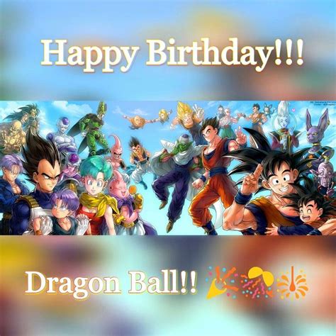 Toa kid from infant herotoalegend toa god toeven beyond that's our goku! Happy Birthday Dragon Ball!!🎇🎊 | DragonBallZ Amino