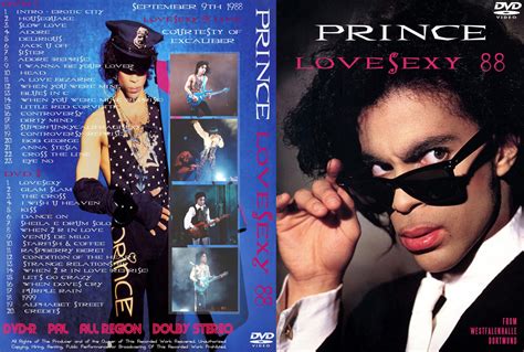 Prince Lovesexy 1988 2 Dvd Set Professionally Filmed Ex Quality Other Formats