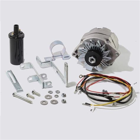 6 To 12 Volt Alternator Conversion Kit For Late Ford 8n W Side Mount