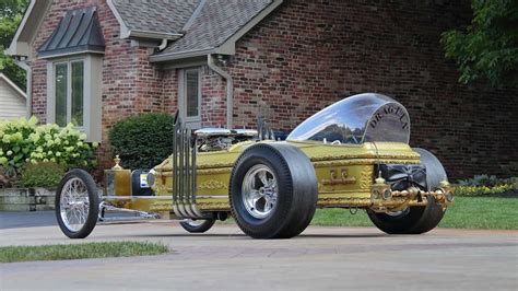 Bizarre Finds V8 Powered Gold Coffin Hits The Used Car Market Gtspirit