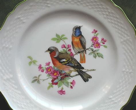 Bird Plate West Germany Vintage By Kaiser