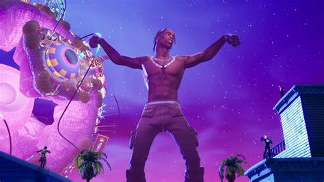 Travis Scott Fortniteta Muazzam Bir Konser Verdi