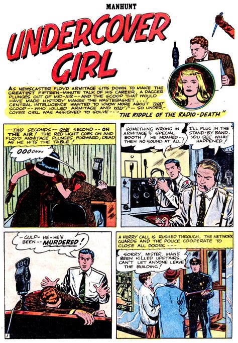 Pappy S Golden Age Comics Blogzine Number Undercover Girl Meets