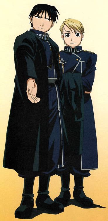 Roy Mustang And Riza Hawkeye Full Metal Alchemist Photo 36880468