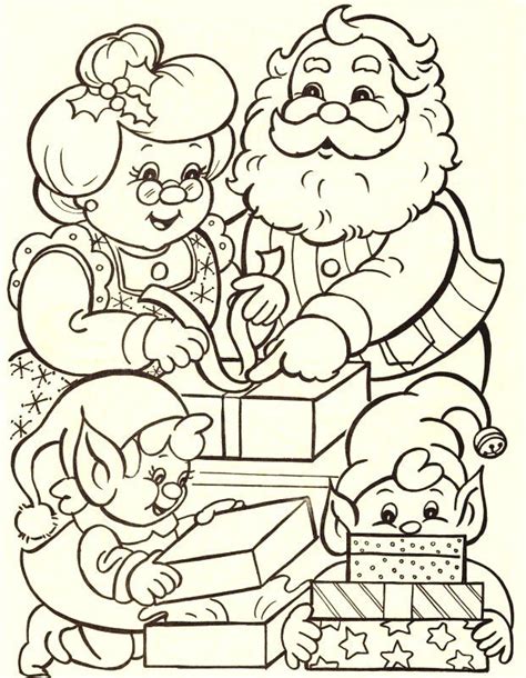 Cat colouring pages activity village. Mrs Claus Coloring Pages - Coloring Home