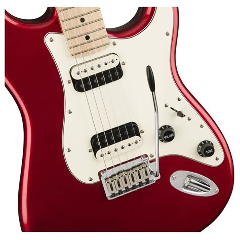 Squier Contemporary Stratocaster Hh Mn Dark Metallic Red Gear Music