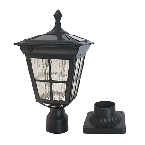 Kemeco St4311aq Led Cast Aluminum Solar Post Light Fixture With 3 Inch