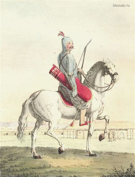 Circassiansadiga Cherkess The Circassian Prince On Horseback Is