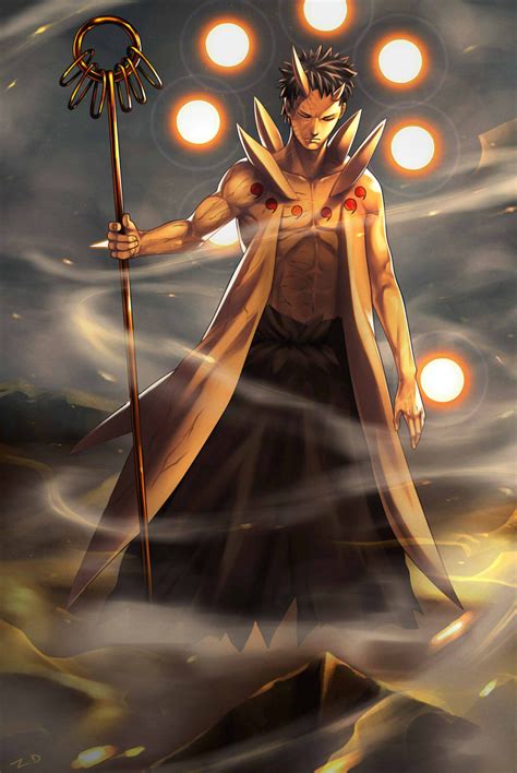 Safebooru - 1boy abs black hair closed eyes energy ball glowing highres