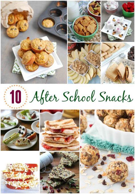 Healthy After School Snacks For Kids