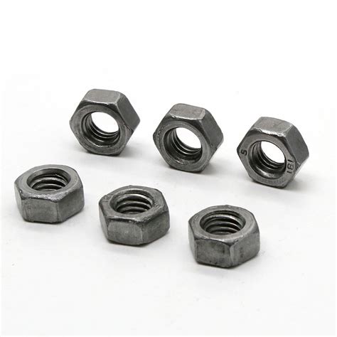 Din 934 Grade 10 Hot Dip Galvanized Unf Unc Hex Nuts China Din 934