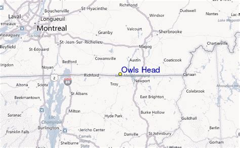 Owls Head Ski Resort Guide Location Map And Owls Head Ski Holiday