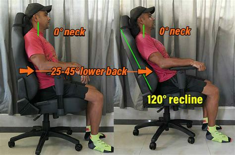 How To Sit In A Gaming Chair Step By Step Neutral Postures