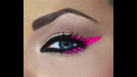 Shop the eyeliner range online at superdrug. Pink Neon Eyeliner / Eyeliner Rosa Neon - YouTube