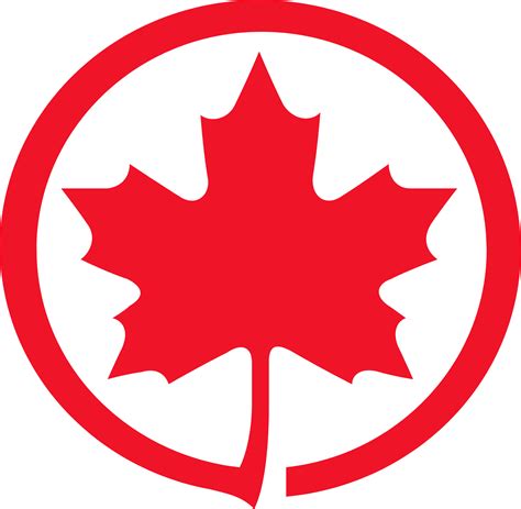 Air Canada logo in transparent PNG and vectorized SVG formats