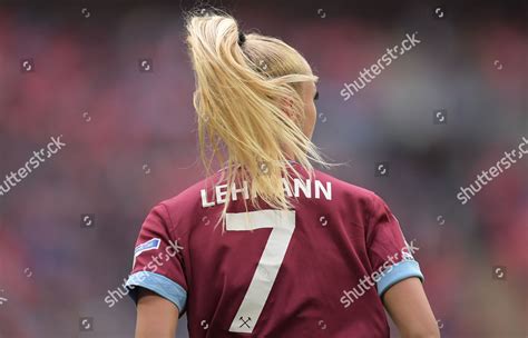 Alisha Lehmann West Ham United Women Editorial Stock Photo Stock
