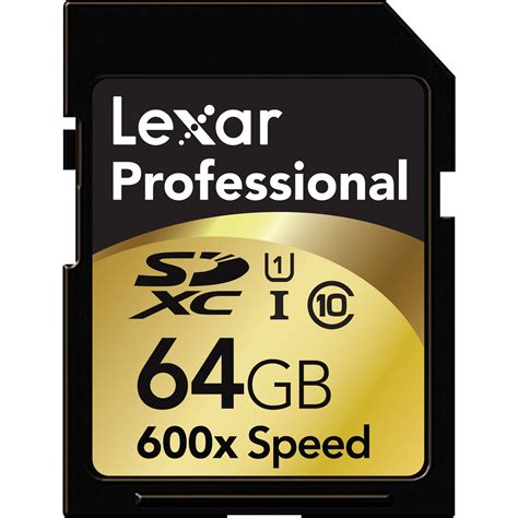 Sandisk® extreme pro™ sd card. Lexar 64GB SDXC Memory Card Professional Class 10 LSD64GCRBNA600