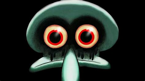 there is something terribly wrong with squidward red mist spongebob horror game youtube