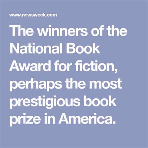 How Many Of These Award Winning Novels Have You Read National Book