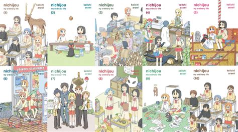 Nichijou Complete Collection 1 10 Giantbooksfr