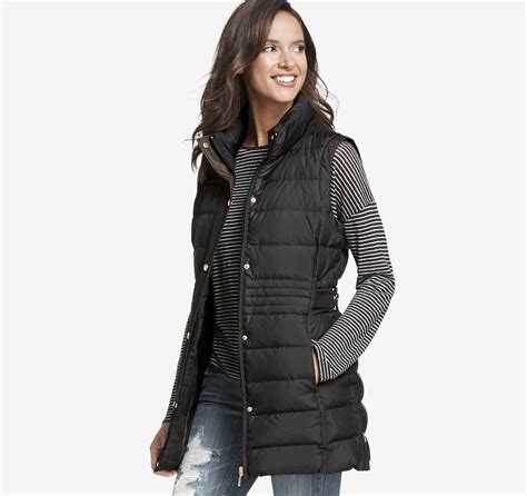 Long Quilted Vest Johnston And Murphy