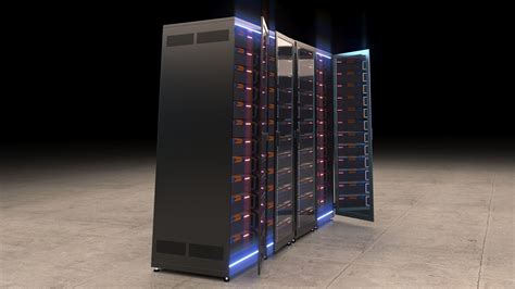 Server Racks 3d Model Cgtrader
