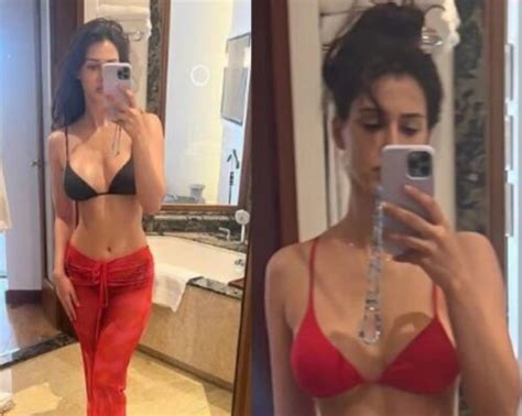 Disha Patani Flaunts Her Sexy Curves In Red Bikini North East Rising