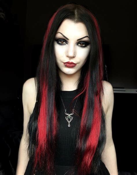 Megan Mayhem Hair Color Pastel Red Hair Color Hair Inspo Color Cool Hair Color Gothic Girls
