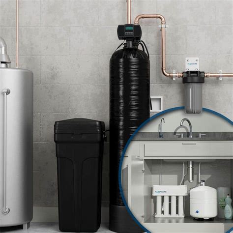 Whole House Filtration With 64000 Grain Water Softener Reverse