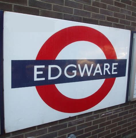 Edgware Tube Station London