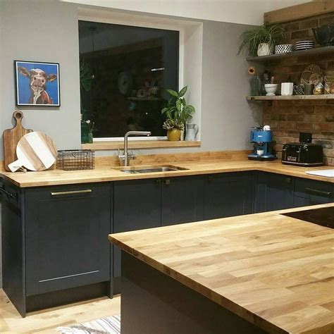 Great Kitchen From Janefitchinteriors Featuring Solid Oak Worktops From Worktopexpr Wood