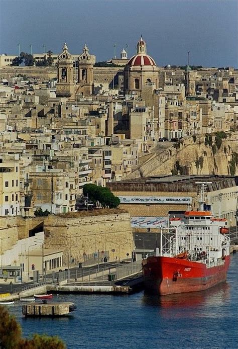 Malta Senglea Senglea Is Noted For Its Superb Harbour Views Cross To